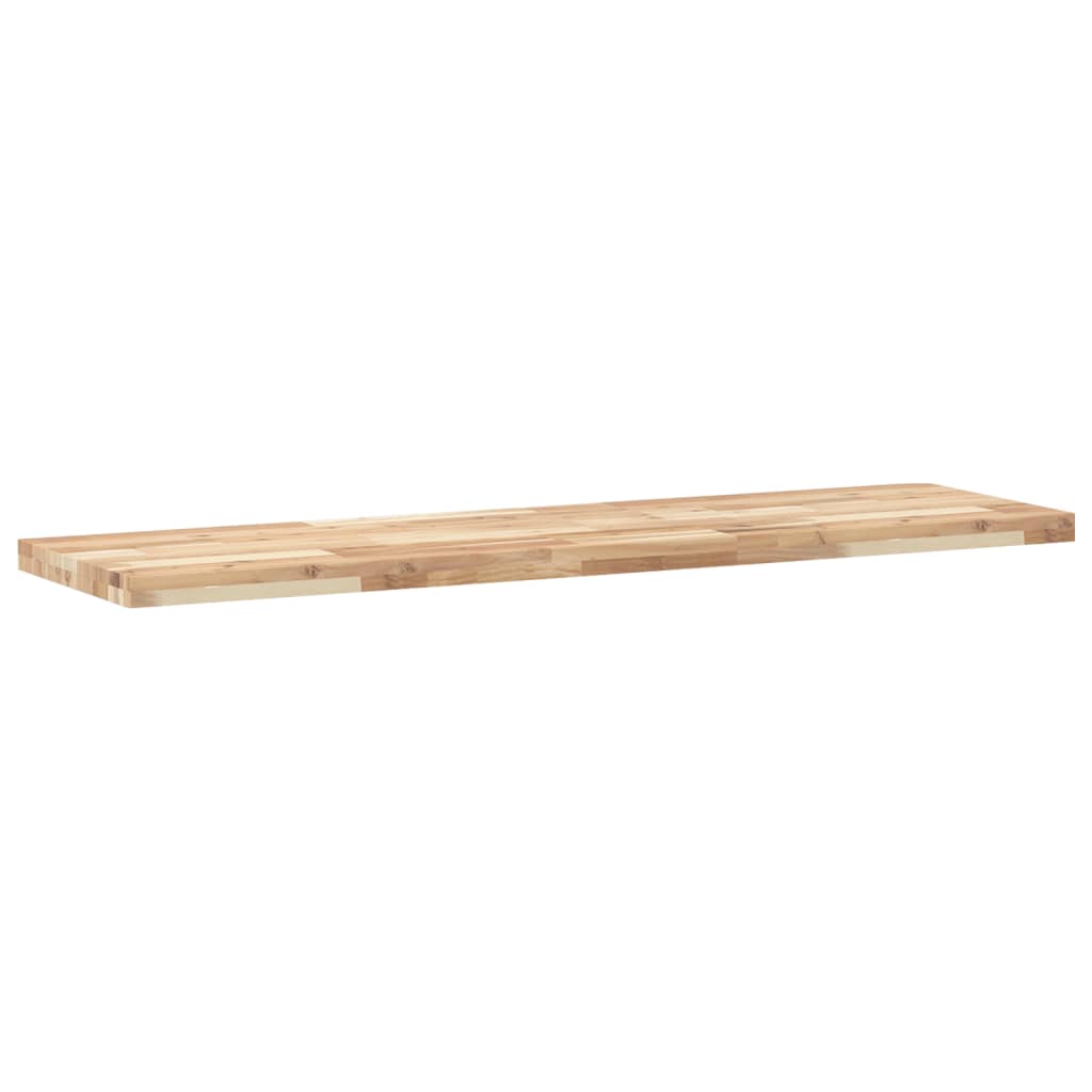 vidaXL Floating Shelves 2 pcs 120x40x4 cm Untreated Solid Wood Acacia