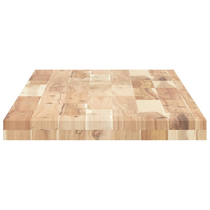 vidaXL Floating Shelves 2 pcs 120x40x4 cm Untreated Solid Wood Acacia