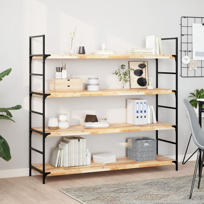 vidaXL Floating Shelves 3 pcs 120x40x4 cm Untreated Solid Wood Acacia