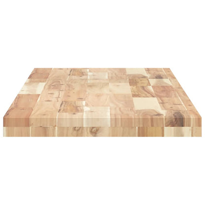 vidaXL Floating Shelves 4 pcs 120x40x4 cm Untreated Solid Wood Acacia