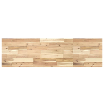 vidaXL Floating Shelves 4 pcs 140x40x4 cm Untreated Solid Wood Acacia