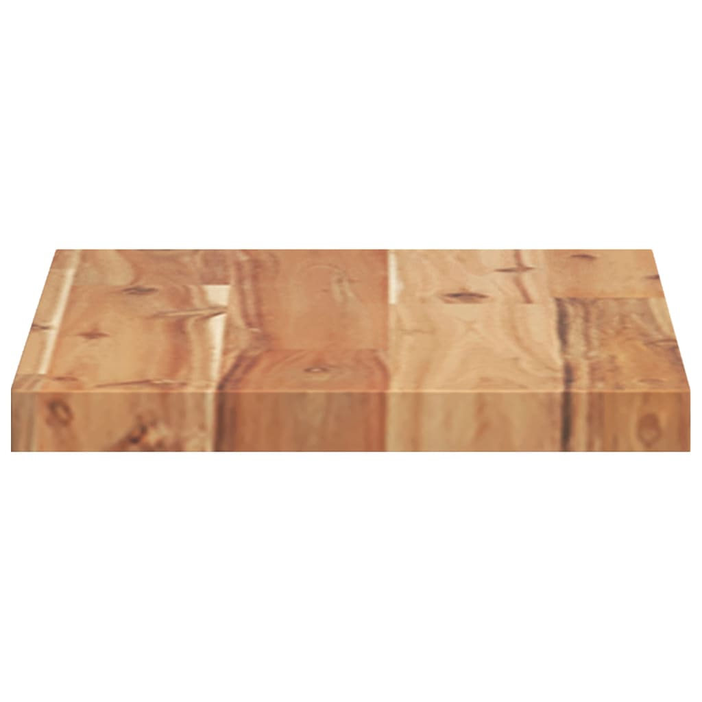 vidaXL Floating Shelves 2 pcs 40x20x2 cm Oil Finished Solid Wood Acacia