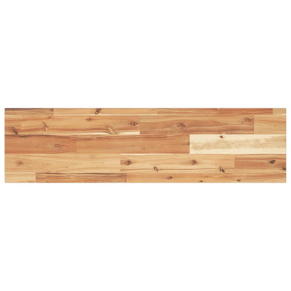 vidaXL Floating Shelf 80x20x2 cm Oil Finished Solid Wood Acacia