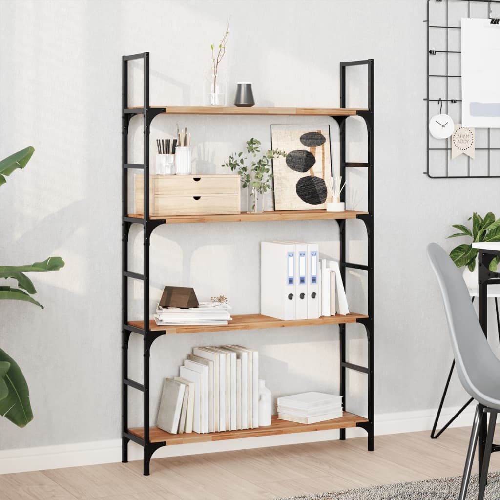 vidaXL Floating Shelf 80x20x2 cm Oil Finished Solid Wood Acacia