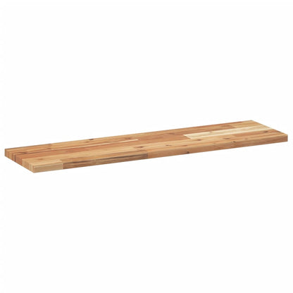 vidaXL Floating Shelves 2 pcs 80x20x2 cm Oil Finished Solid Wood Acacia