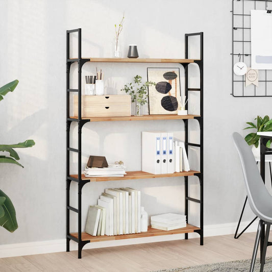 vidaXL Floating Shelves 2 pcs 80x20x2 cm Oil Finished Solid Wood Acacia