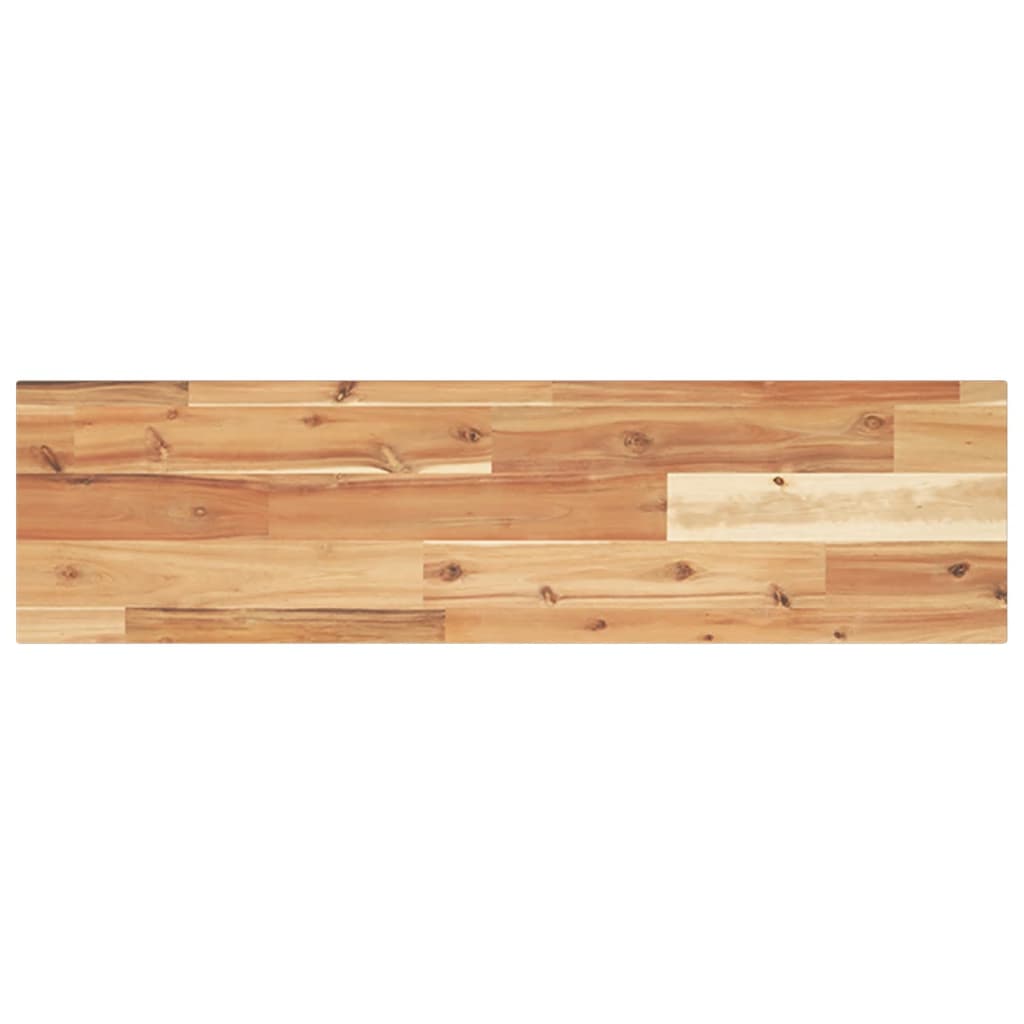 vidaXL Floating Shelves 4 pcs 80x20x2 cm Oil Finished Solid Wood Acacia