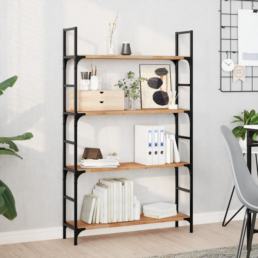 vidaXL Floating Shelves 4 pcs 80x20x2 cm Oil Finished Solid Wood Acacia