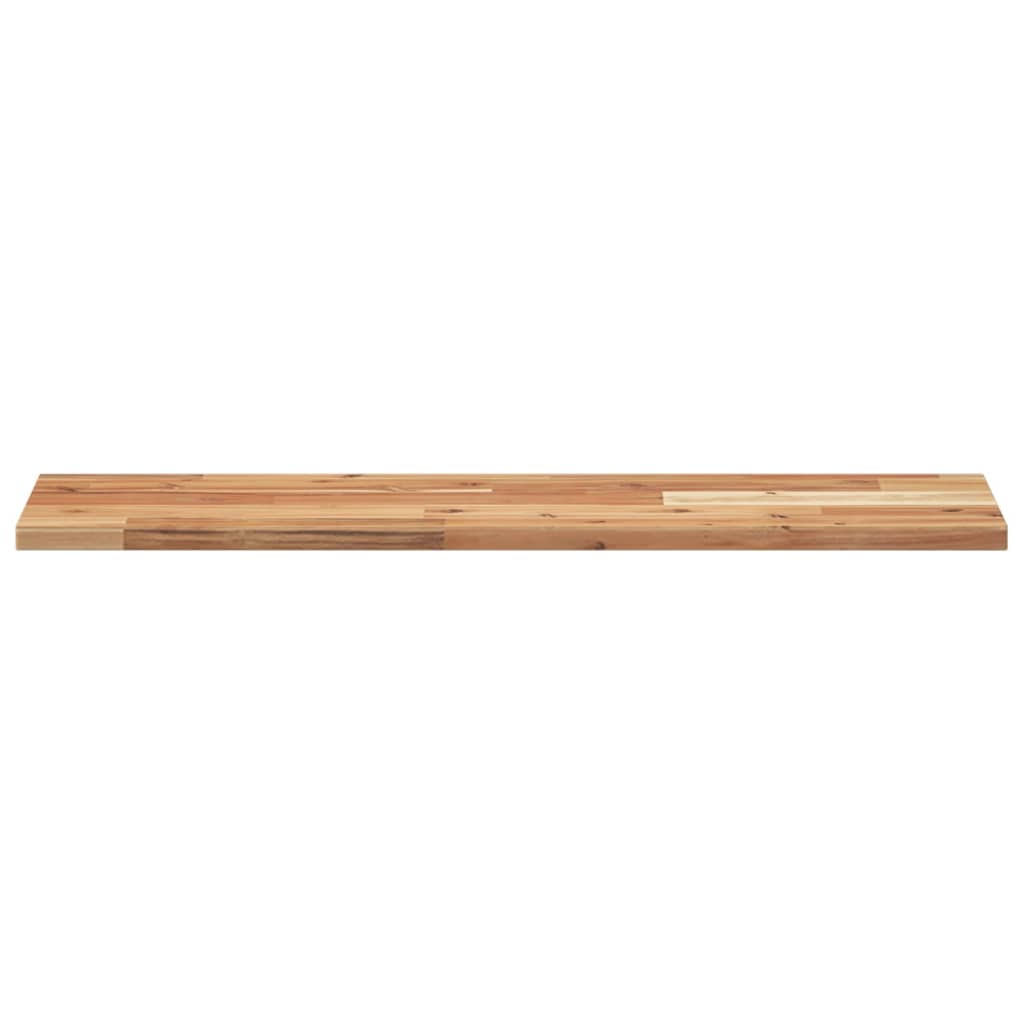 vidaXL Floating Shelves 2 pcs 100x20x2 cm Oil Finished Solid Wood Acacia