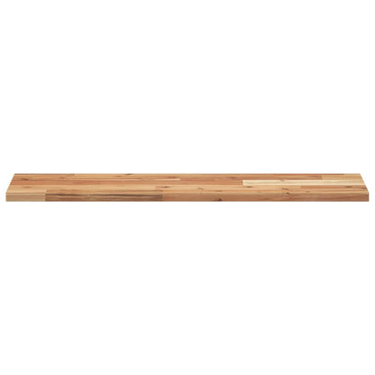 vidaXL Floating Shelves 2 pcs 100x20x2 cm Oil Finished Solid Wood Acacia