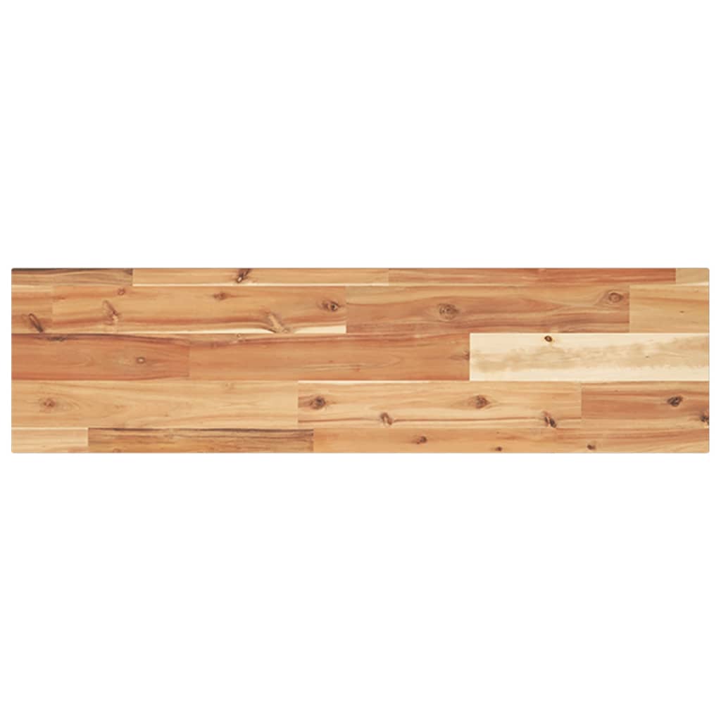 vidaXL Floating Shelves 3 pcs 100x20x2 cm Oil Finished Solid Wood Acacia