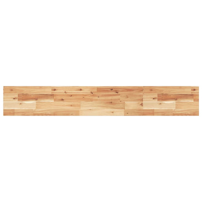 vidaXL Floating Shelf 120x20x2 cm Oil Finished Solid Wood Acacia