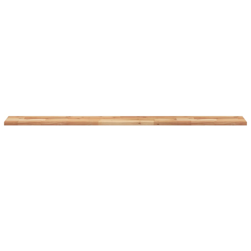 vidaXL Floating Shelf 120x20x2 cm Oil Finished Solid Wood Acacia