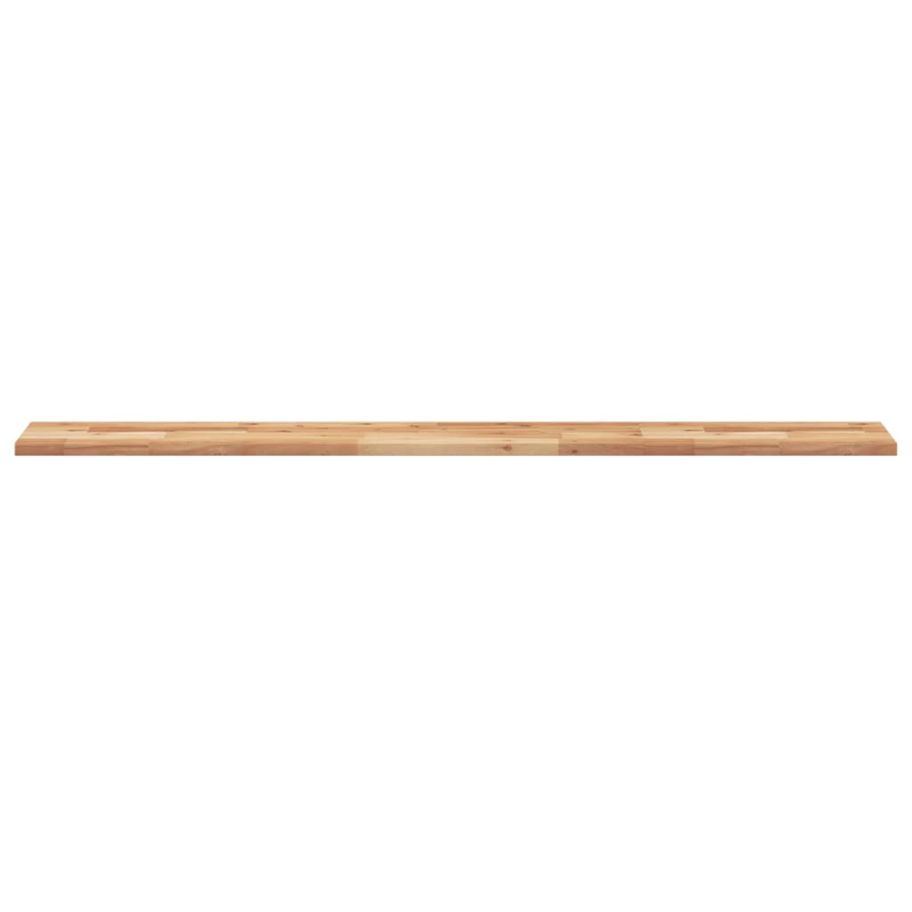 vidaXL Floating Shelves 2 pcs 140x20x2 cm Oil Finished Solid Wood Acacia