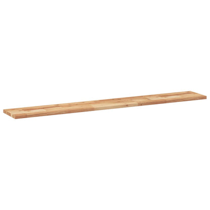 vidaXL Floating Shelves 2 pcs 140x20x2 cm Oil Finished Solid Wood Acacia