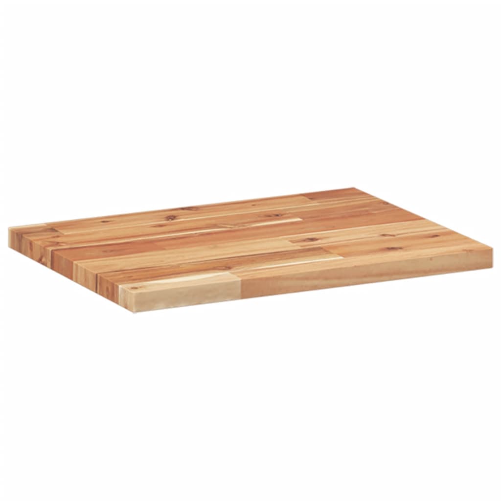 vidaXL Floating Shelf 60x30x2 cm Oil Finished Solid Wood Acacia