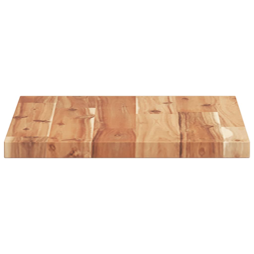 vidaXL Floating Shelf 60x30x2 cm Oil Finished Solid Wood Acacia