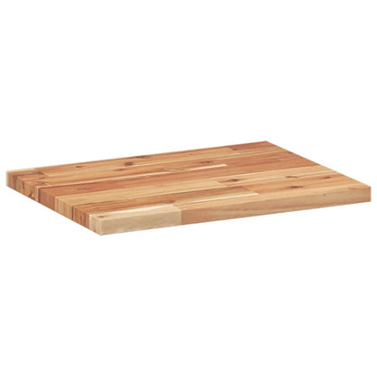vidaXL Floating Shelves 2 pcs 60x30x2 cm Oil Finished Solid Wood Acacia