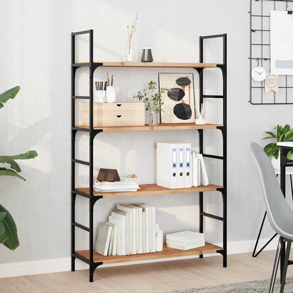 vidaXL Floating Shelves 4 pcs 80x30x2 cm Oil Finished Solid Wood Acacia