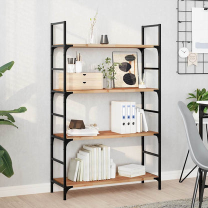 vidaXL Floating Shelves 4 pcs 80x30x2 cm Oil Finished Solid Wood Acacia