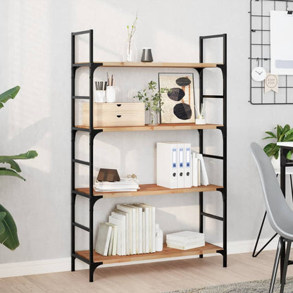 vidaXL Floating Shelf 100x30x2 cm Oil Finished Solid Wood Acacia
