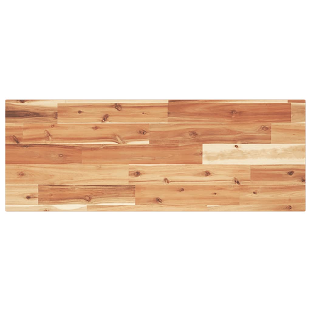 vidaXL Floating Shelves 2 pcs 100x30x2 cm Oil Finished Solid Wood Acacia