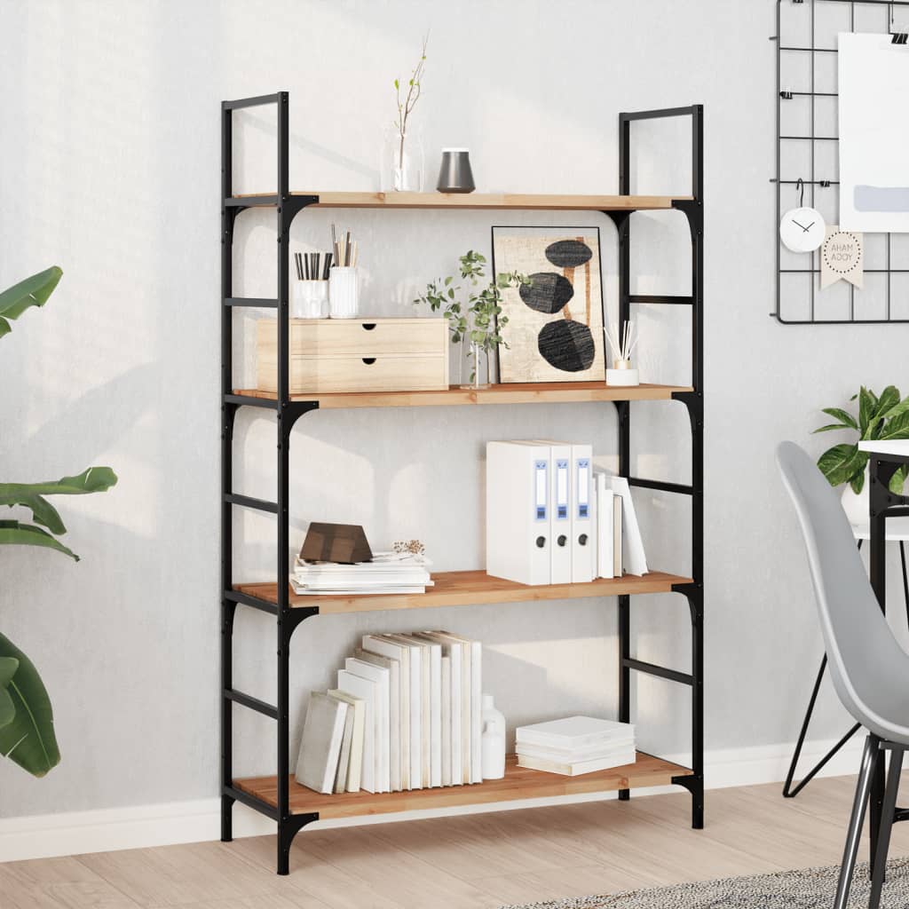 vidaXL Floating Shelves 2 pcs 100x30x2 cm Oil Finished Solid Wood Acacia