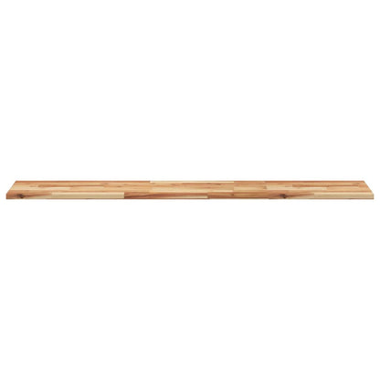 vidaXL Floating Shelves 2 pcs 140x30x2 cm Oil Finished Solid Wood Acacia
