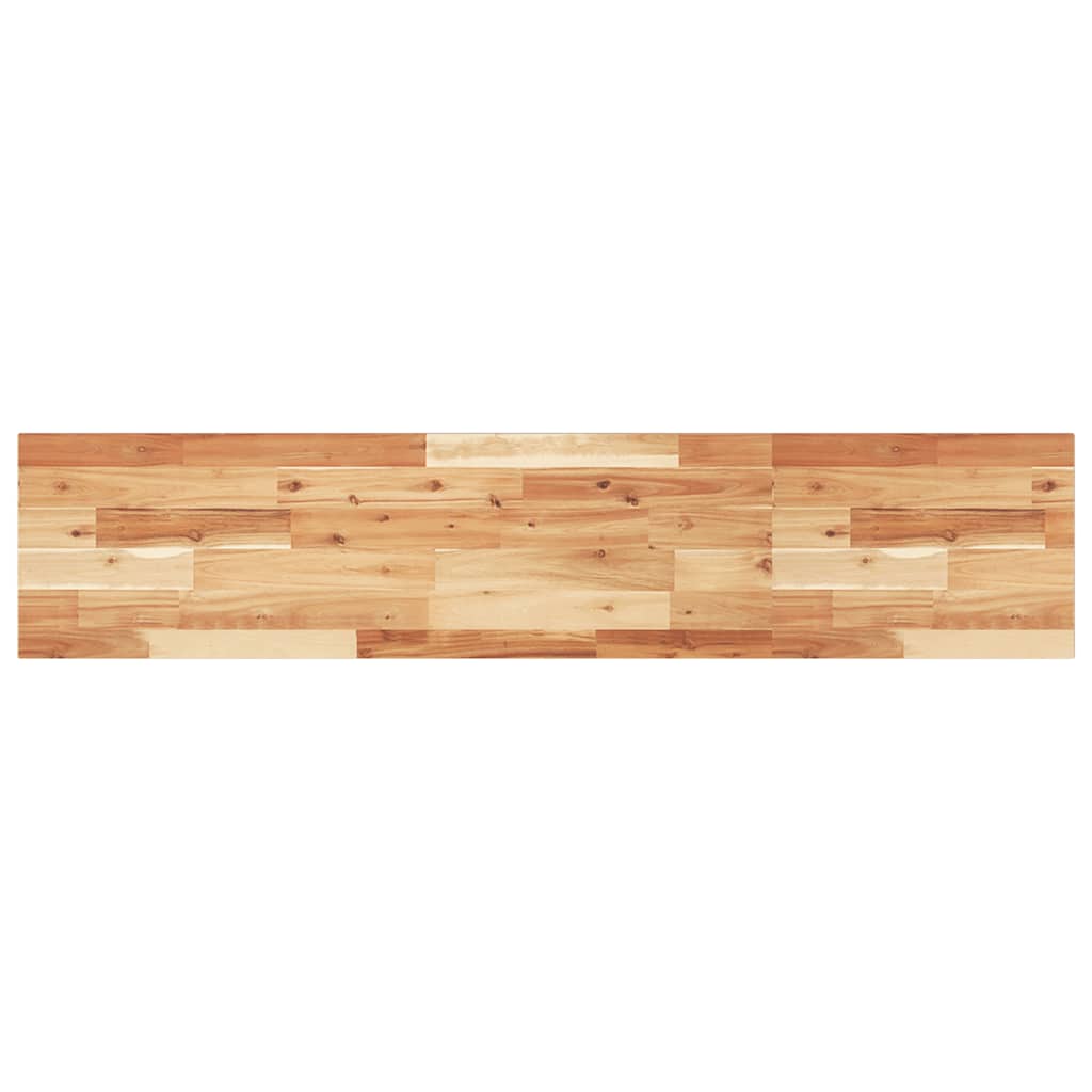 vidaXL Floating Shelves 2 pcs 140x30x2 cm Oil Finished Solid Wood Acacia