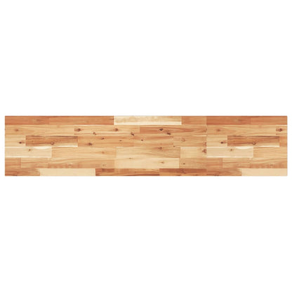 vidaXL Floating Shelves 2 pcs 140x30x2 cm Oil Finished Solid Wood Acacia