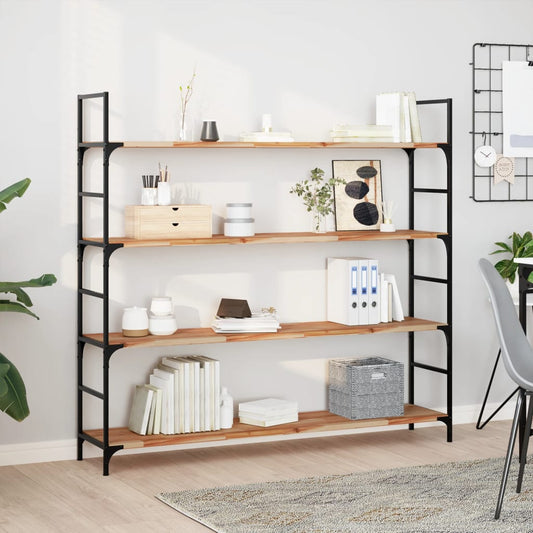 vidaXL Floating Shelves 4 pcs 160x30x2 cm Oil Finished Solid Wood Acacia