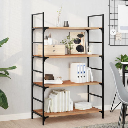 vidaXL Floating Shelf 80x40x2 cm Oil Finished Solid Wood Acacia