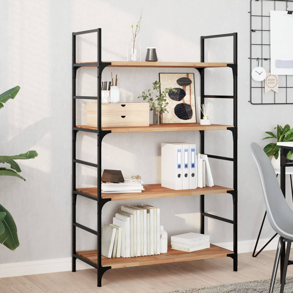 vidaXL Floating Shelf 100x40x2 cm Oil Finished Solid Wood Acacia