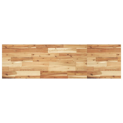 vidaXL Floating Shelves 2 pcs 120x40x2 cm Oil Finished Solid Wood Acacia