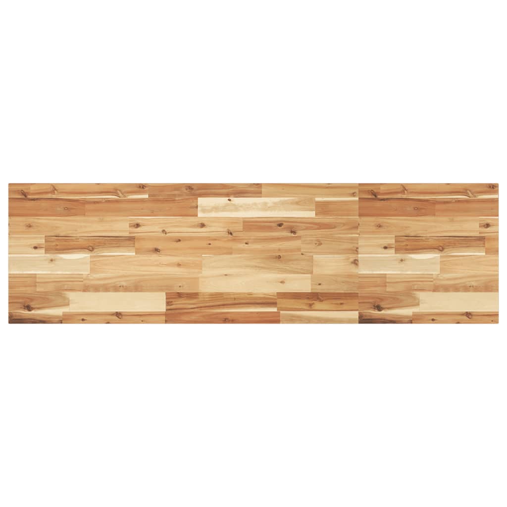 vidaXL Floating Shelf 160x40x2 cm Oil Finished Solid Wood Acacia