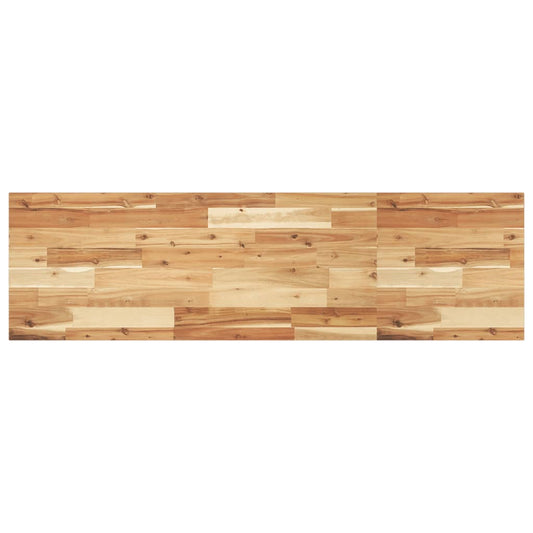 vidaXL Floating Shelf 160x40x2 cm Oil Finished Solid Wood Acacia
