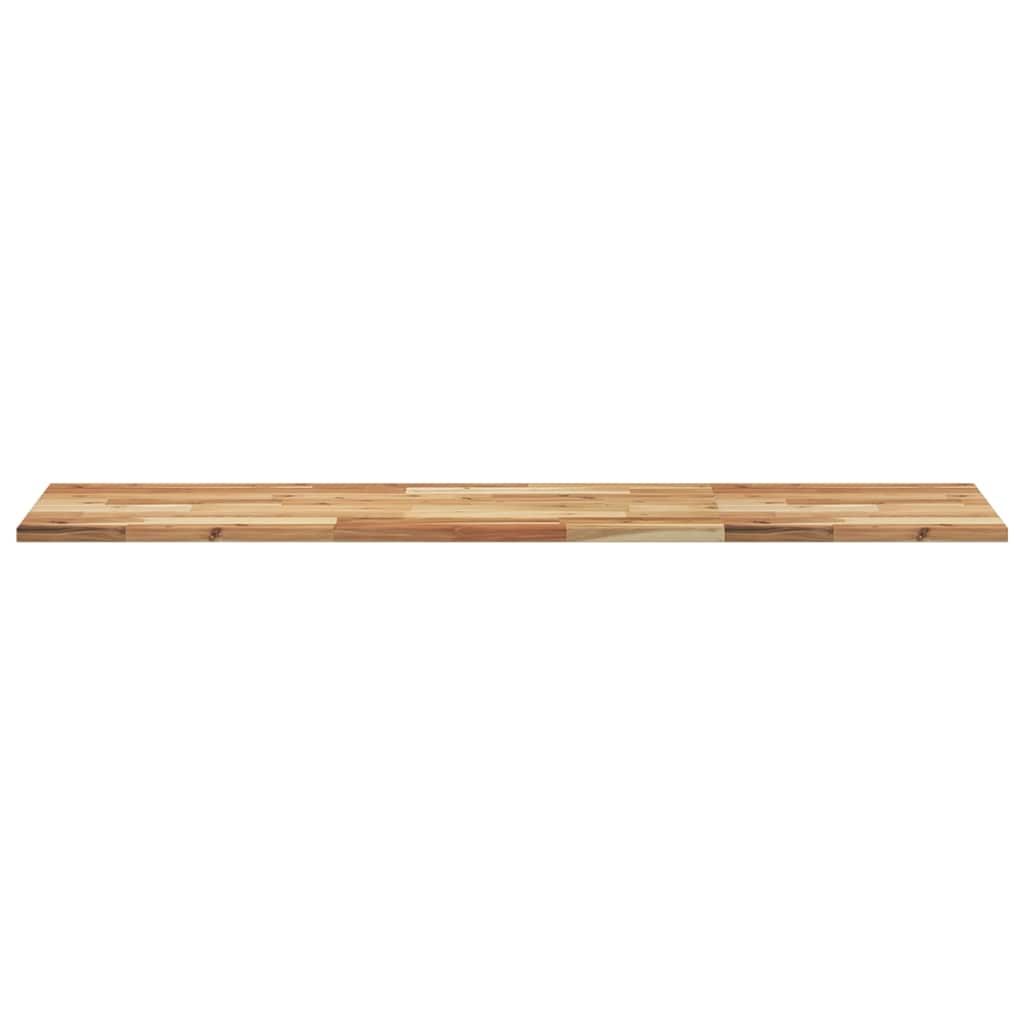 vidaXL Floating Shelves 2 pcs 160x40x2 cm Oil Finished Solid Wood Acacia