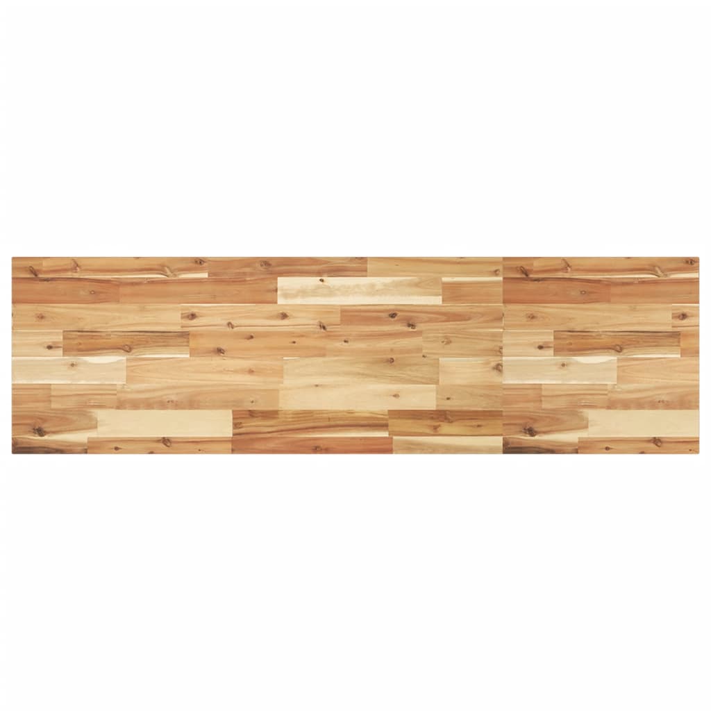 vidaXL Floating Shelves 2 pcs 160x40x2 cm Oil Finished Solid Wood Acacia