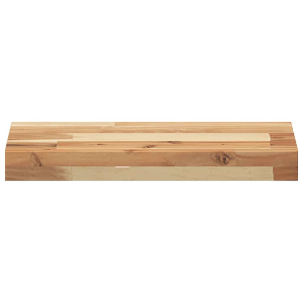 vidaXL Floating Shelves 3 pcs 40x20x4 cm Oil Finished Solid Wood Acacia