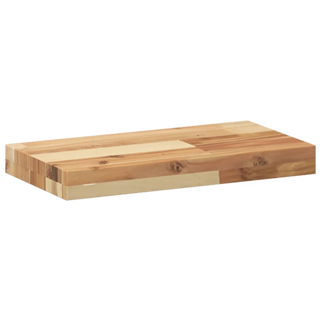 vidaXL Floating Shelves 3 pcs 40x20x4 cm Oil Finished Solid Wood Acacia