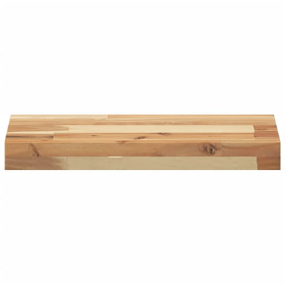 vidaXL Floating Shelves 4 pcs 60x20x4 cm Oil Finished Solid Wood Acacia