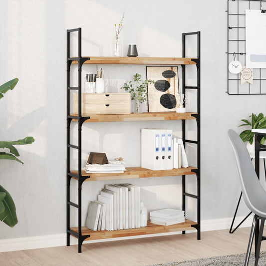 vidaXL Floating Shelf 80x20x4 cm Oil Finished Solid Wood Acacia