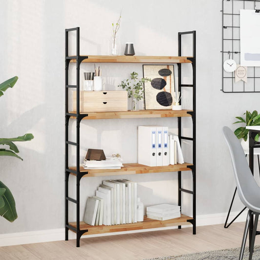 vidaXL Floating Shelves 3 pcs 100x20x4 cm Oil Finished Solid Wood Acacia