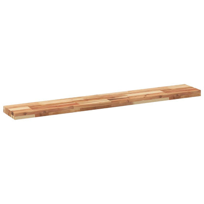 vidaXL Floating Shelf 120x20x4 cm Oil Finished Solid Wood Acacia