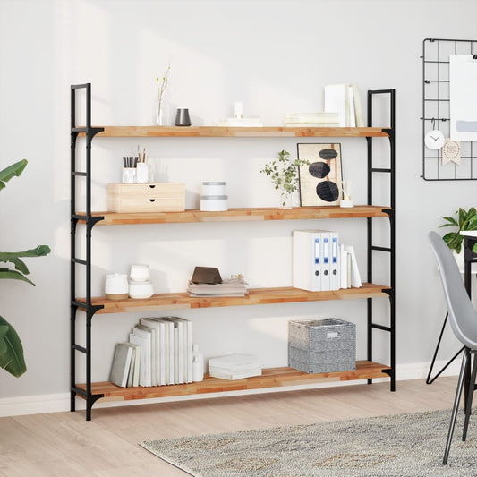 vidaXL Floating Shelves 3 pcs 160x20x4 cm Oil Finished Solid Wood Acacia