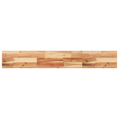 vidaXL Floating Shelves 4 pcs 160x20x4 cm Oil Finished Solid Wood Acacia