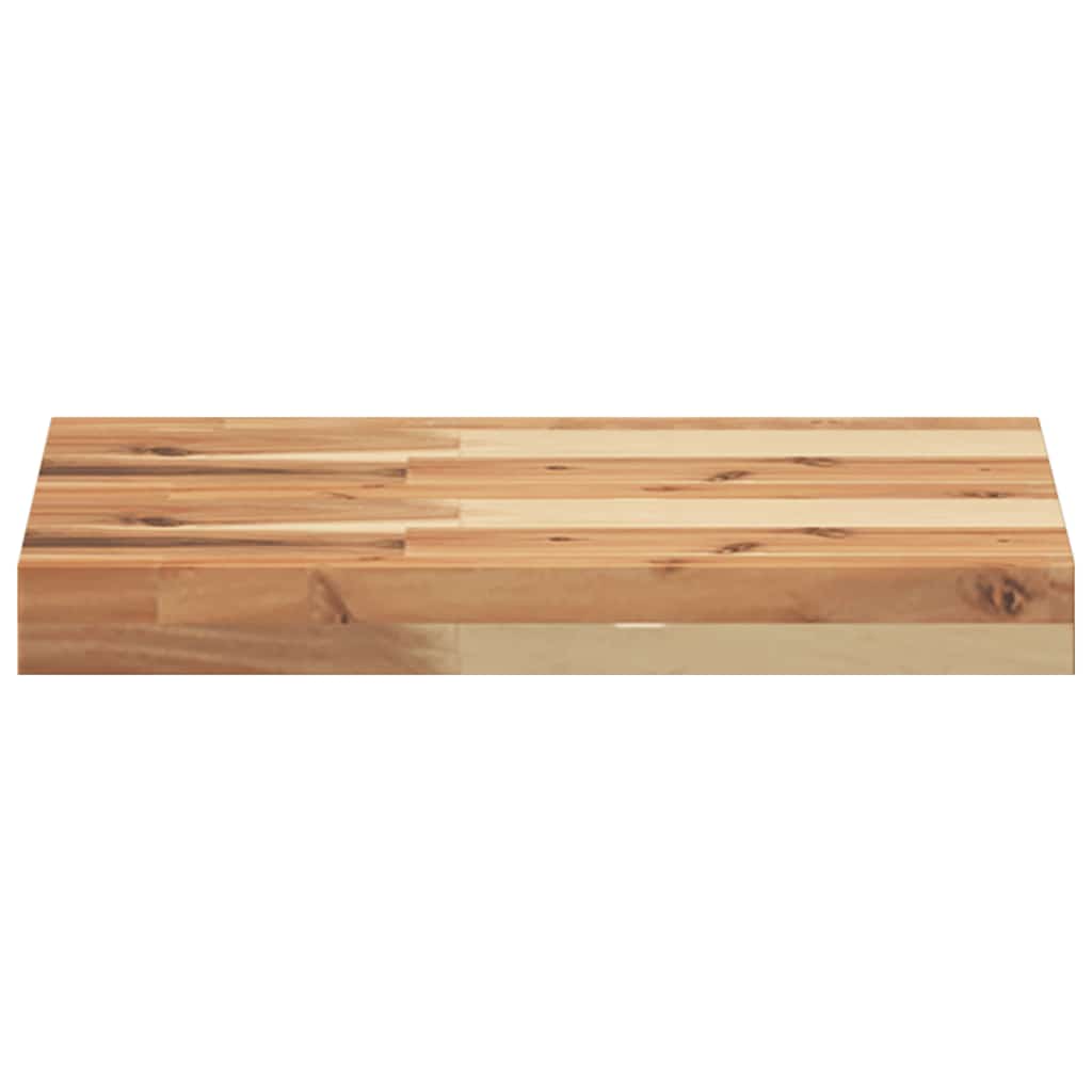 vidaXL Floating Shelf 40x30x4 cm Oil Finished Solid Wood Acacia