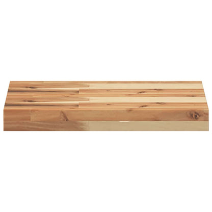 vidaXL Floating Shelf 40x30x4 cm Oil Finished Solid Wood Acacia