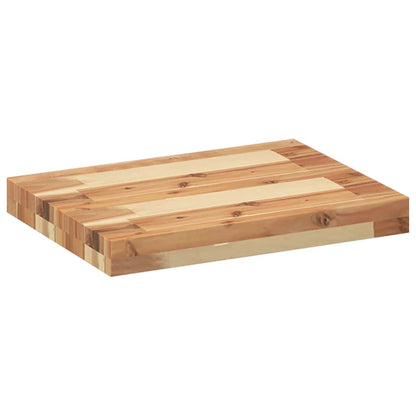 vidaXL Floating Shelf 40x30x4 cm Oil Finished Solid Wood Acacia