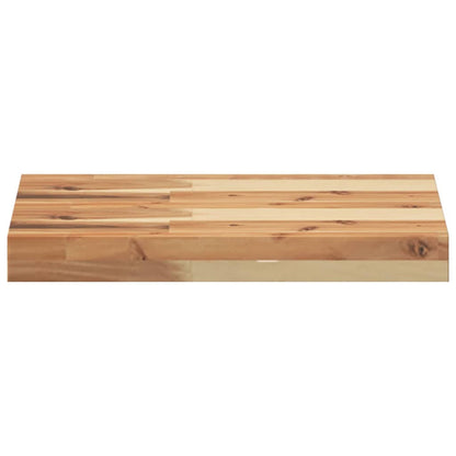 vidaXL Floating Shelves 2 pcs 60x30x4 cm Oil Finished Solid Wood Acacia